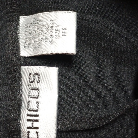 Chico's Charcoal Knit Pants - Picture 5 of 6